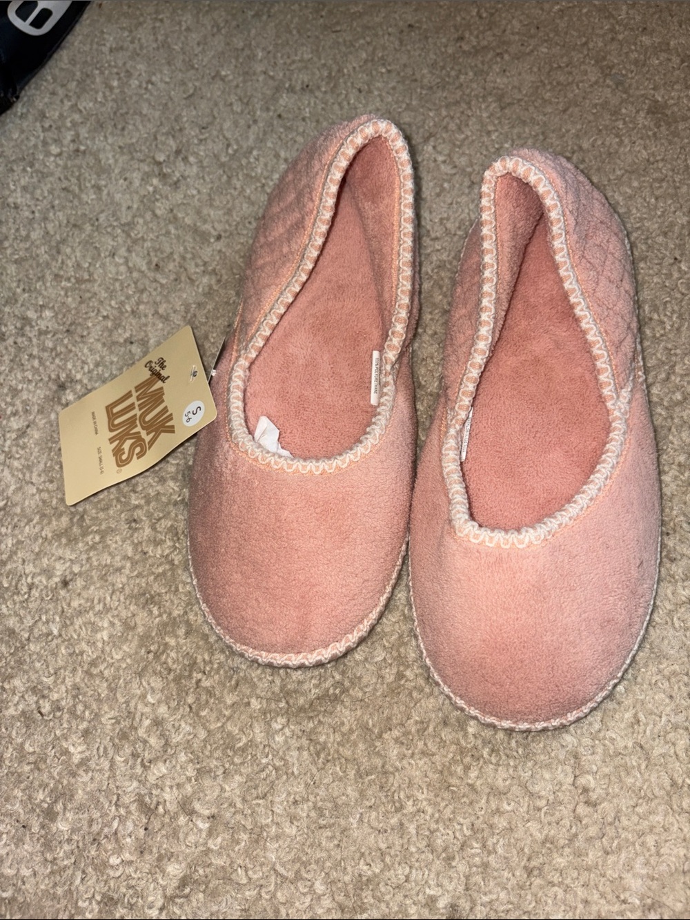 Muk Luks Women's Rose Cozy Slip-On Slippers